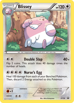 Blissey z edície XY Black Star Promos, karta č.XY56