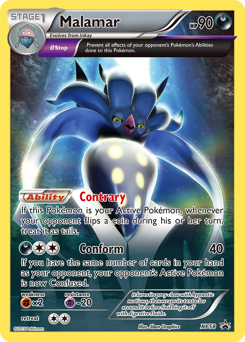Malamar z edície XY Black Star Promos, karta č.XY58