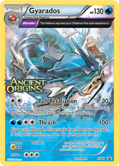 Gyarados z edície XY Black Star Promos, karta č.XY60