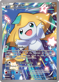 Jirachi z edície XY Black Star Promos, karta č.XY67a