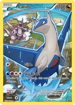 Latios z edície XY Black Star Promos, karta č.XY79