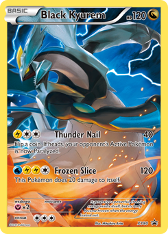 Black Kyurem z edície XY Black Star Promos, karta č.XY80