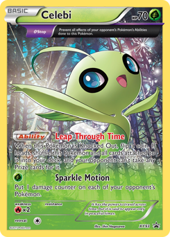 Celebi z edície XY Black Star Promos, karta č.XY93