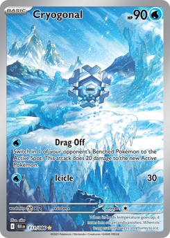 Cryogonal z edície Black Bolt, karta č.111