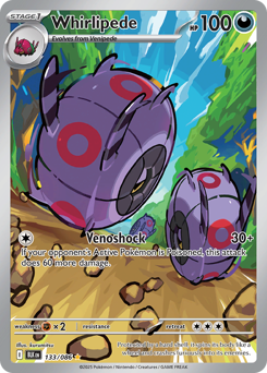 Whirlipede z edície Black Bolt, karta č.133
