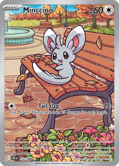 Minccino z edície Black Bolt, karta č.152