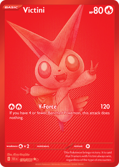 Victini z edície Black Bolt, karta č.171