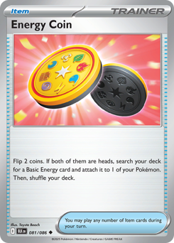 Energy Coin z edície Black Bolt, karta č.81