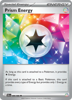 Prism Energy z edície Black Bolt, karta č.86