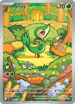 Snivy z edície Black Bolt, karta č.87
